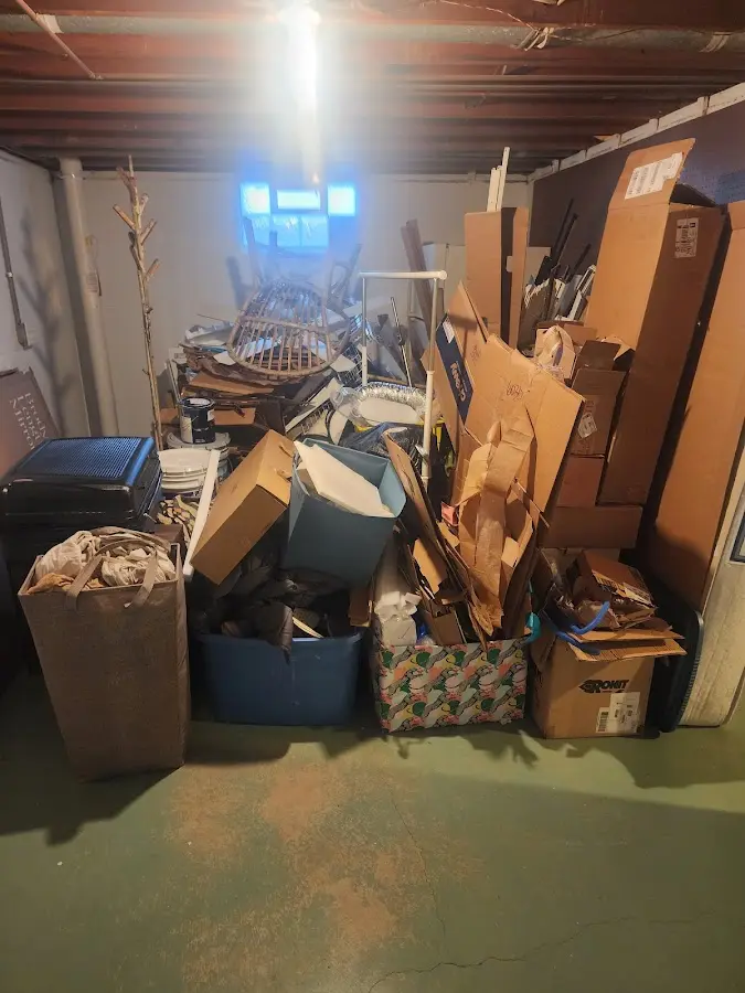 Roll-off dumpster container at job site for 40 Yard Dumpster Rental in Catalina Foothills